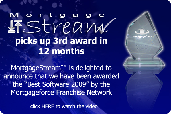 MortgageStream - Gold Award Winner